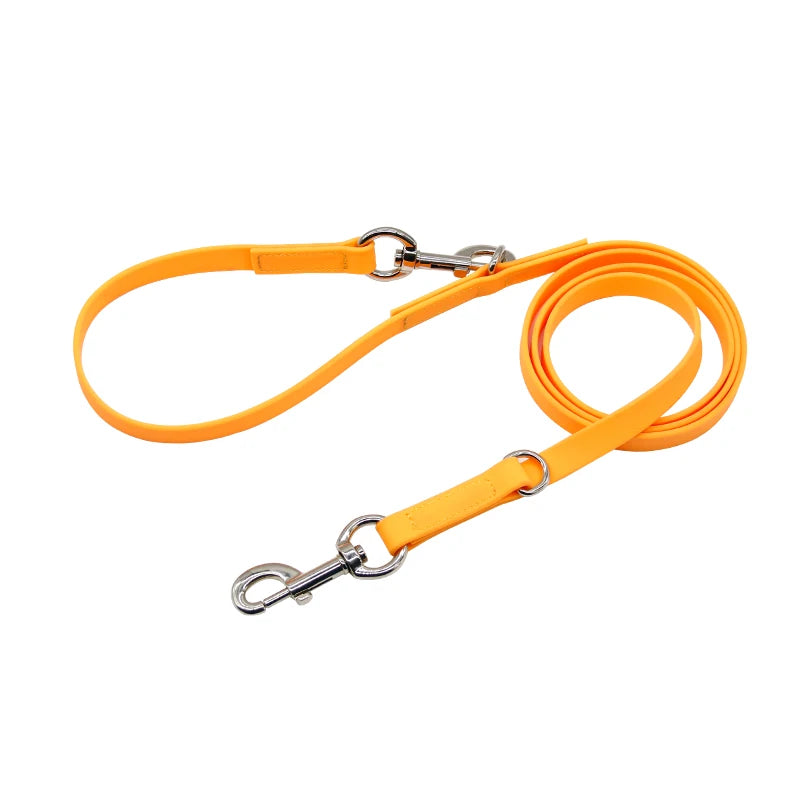 Polyester Waterproof Webbings Tapes Easy to Clean Dog Leashes Multifunctional Pet Leashes Elastic Band Soft Flex Coated Nylon