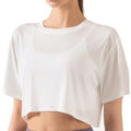 Summer Bulk Activewear Workout Gym Crop Top Short-sleeved Women T-shirts