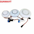 62MM 76mm 92MM Big Round UFO RGB Flashing Illuminated Push Button for Arcade Game Machines