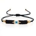 Hot Bohemian Style Elastic Adjustable Length Miyuki Seed Bead Bracelet