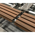 Waterproof Fireproof WPC Wall Cladding Panel with 3D Textures for Outdoor & Interior Use Made in China