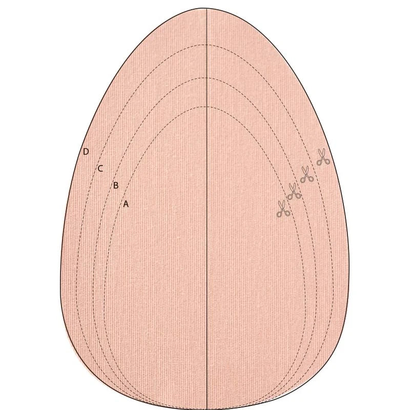 XR032 Seamless Breast Body Tape Plus Size Women's Underwear Fearless Tape Breast Adhesive Bra Tape t
