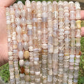 Natural Irregular Sakura Agates Stone Beads Loose Spacer Beads for Jewelry Making DIY Necklace Bracelet Handmade