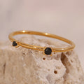 Dainty Zircon Ring 14k Gold Plated 925 Sterling Silver Rings Women Jewelry Cubic Zirconia Ring