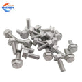 Factory Price Stainless Steel 304/316 Hex Bolt with Flange Complete Specifications ISO Standard Excellent After-Sale Service