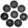 Customised Recycling  Table Felt Tea Coasters Cup Custom Drinks Costers Cup coaster for Drinks