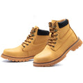 New Style Antislip Anti Oil Protective Footwear Steel Head Microfiber Skin Work Safety Shoes