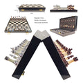 New Luxury Handmade Wooden Chess Box Children's Magnetic Marble Suit Set Indoor Elegant Board Game
