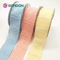 Gordon Ribbons 38MM Width Wholesale Fringe Chiffon Ribbon With Frayed Edge for Gift Box Decoration