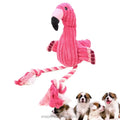 Pet Bite Sounding Plush Toy Popular Animal Dog Flamingo Dog Toy