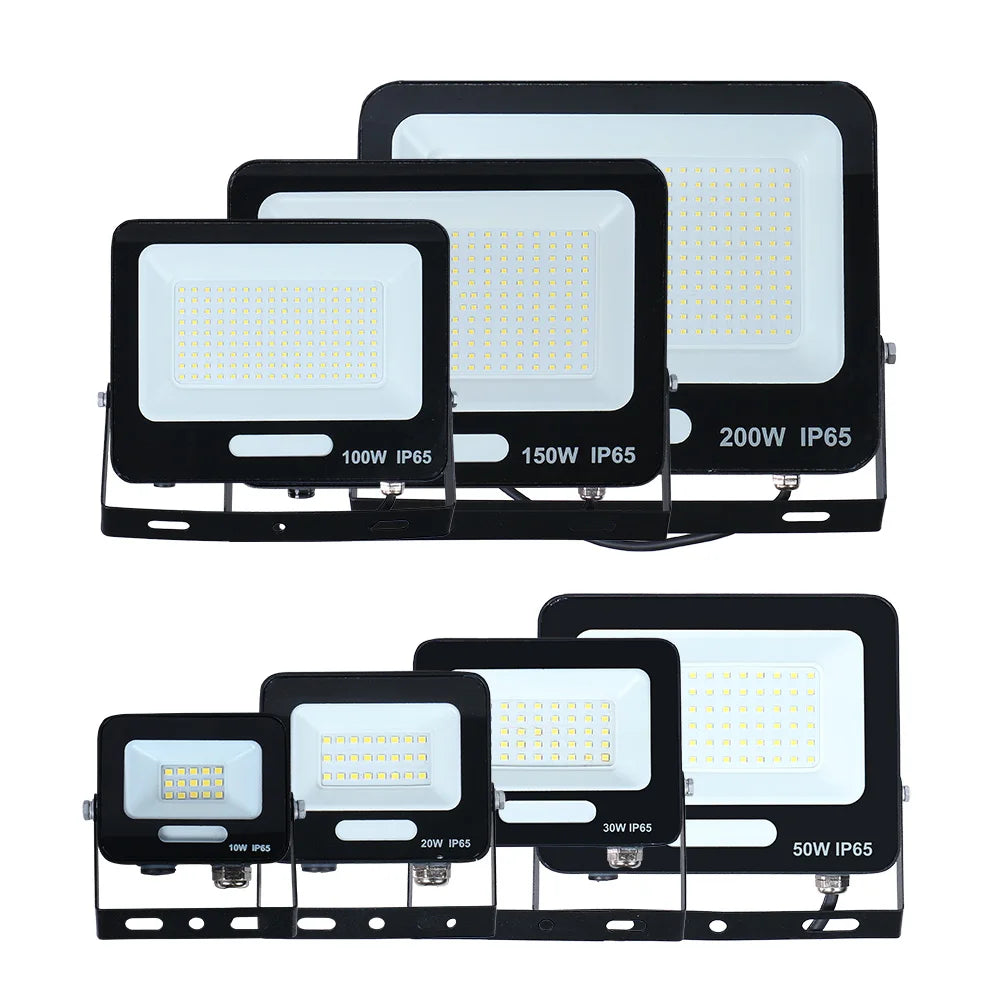KCD High Luminous Brand New Floodlight High Performance Electric AC 50w 100w 200w 400w 1000w Flood Light LED Light