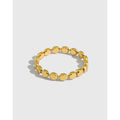 925 Sterling Silver Rings Women Girls Beaded Ring