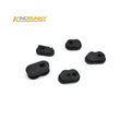 5 PCS Cable Rubber Caps for Mi 4PRO Electric Scooter Parts Black Silicon for Replacement