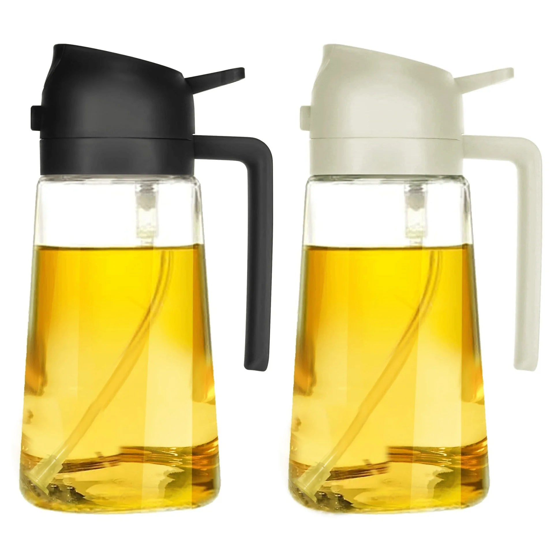 Cooking Kitchen Salad Barbecue 16oz 2 in 1 Oil Sprayer Bottle Olive Oil Dispenser Bottle Mothers Day Gift