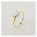 925 Sterling Silver Summer Trendy Jewelry for Women Gold Plated Zircon Butterfly Thin Twisted Rope Rings Stackable for Weddings