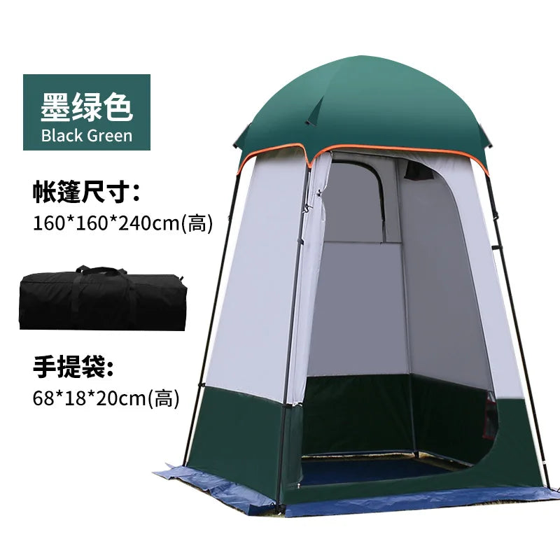 Waterproof Outdoor Family Camping Tent Poles Flexible Tent Double Layer Outdoor Camping Tent White Camping Tent