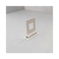 Displays Exhibition Cardboard Shelf ABS Connector White Clips for Corrugated Shelf