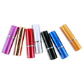 Ready to Ship 5ml 10ml Colorful Refillable Glass Vials Empty Travel Perfume Spray Bottles for Skin Care Cream and Face Cream