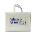 Full Color Printed Non Woven Bag Laminated Reusable Shopping Tote Eco Friendly Glossy Gift Bag with Custom Photographic Design