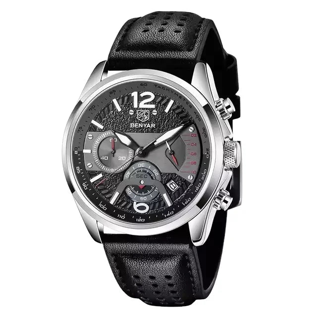 Hot Selling Benyar 5171 Watch for Men Good Quality Quartz Monement Men's Waterproof Watches Luminous Hands Calendar Sports Watch