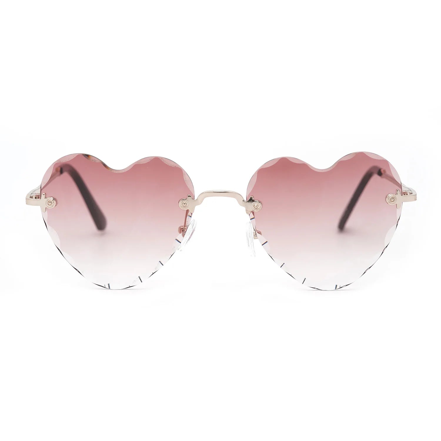 VIFF HM22309 Heart Shape Cut Edge Women Sunglasses