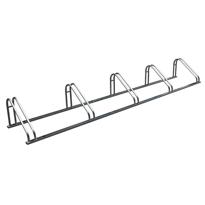 Outdoor Commercial Metal Bicycle Share Rack Outside Public Bike Display Stand Street Roadside Bike Parking Rack for Garage