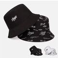 Custom Two Sides All-Over Print Cotton Bucket Hat Wide Brim Reversible Design Wholesale for Casual and Travel Use