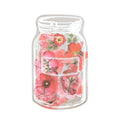 Wholesale Hot Sale 35 Pieces Vintage PET Transparent Butterfly Flower Stickers Set for Water Bottles Scrapbook Crafts