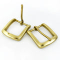 Meetee KY538 35mm Belt Accessories Men's Leather Belt Head Solid Brass Buckle Adjustable Business Alloy Pin Buckles