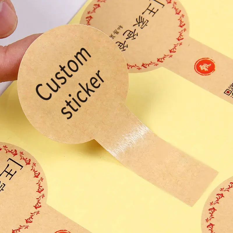 Factory Outlet Custom Design Vinyl Eco-friendly Waterproof Stickers for Perfume & Lipstick Cosmetic Use