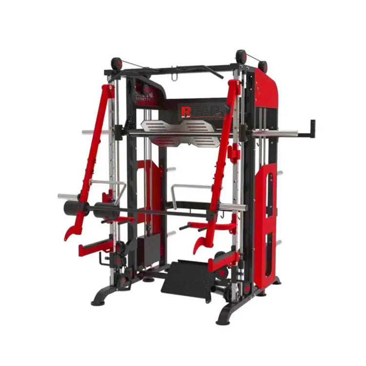 Commercial Heavy Duty Cable Crossover Multi Function Trainer and Smith Machine for Muscle Building