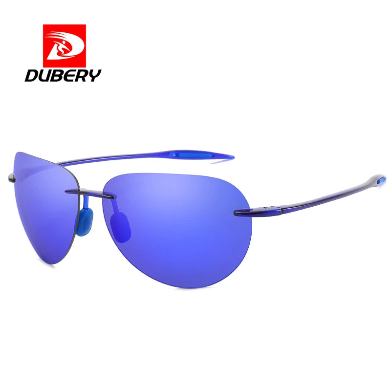 DUBERY Fashion Heart Luxury Unisex Sunglasses Red/Blue Frame UV400 Protection CE Certified 2023
