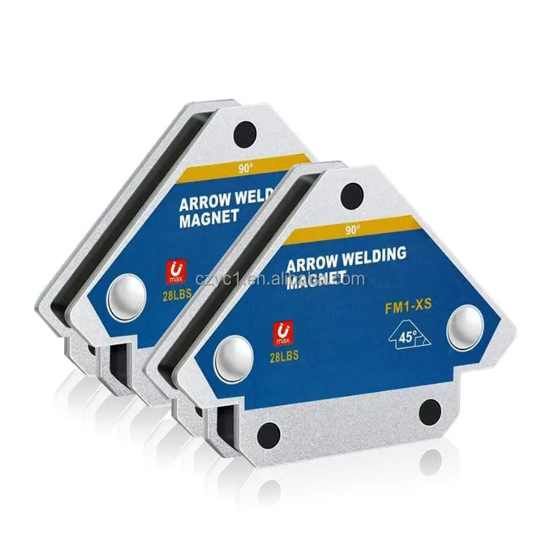Hot 12.5KG Magnetic Welding Holders Angle Solder Arrow Magnet Weld Fixer Positioner Ferrite Holding Auxiliary Locator Tools