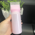Hair Dye Bottle Applicator Brush Dispensing Salon Hair Coloring Dyeing New Empty Hair Dye Bottle With Applicator Brush Disp