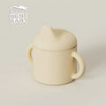 BPA Free Baby Silicone Natural Spout Cup Dishes Set Infant First Food Baby Shower Gift Baby Silicone Cup