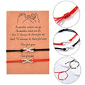 Manufacturer Infinity Love Charm Bracelet Pinky Swear Promise Make a Wish Wedding Engagement Friendship Gift Couple Bracelets
