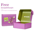 Recyclable Clothing Clothes Shipping Mailing Paper Box Corrugated Mail Express Cosmetics Package Boxes with Custom Logo Printed