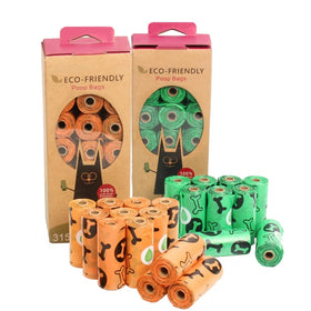 Factory Wholesale Custom Printed Scented Biodegradable Pet Dog Poop Bag