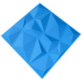 Modern Gold Diamond PVC Wall Panels Eco-Friendly 3D Board Living Room Hotels-Easy-to-Install Waterproof Fireproof Heat