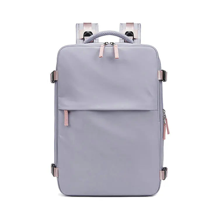 Large Purple School Backpack Mountain Camp Design Waterproof for Outdoor Travel Hiking Sports Bag for Men Women Cover Other