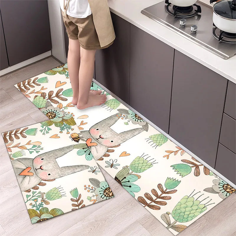 Cheap Custom 3d Floor Printed Small Living Room Animal Kitchen Mat Carpets Cover Rugs for Home