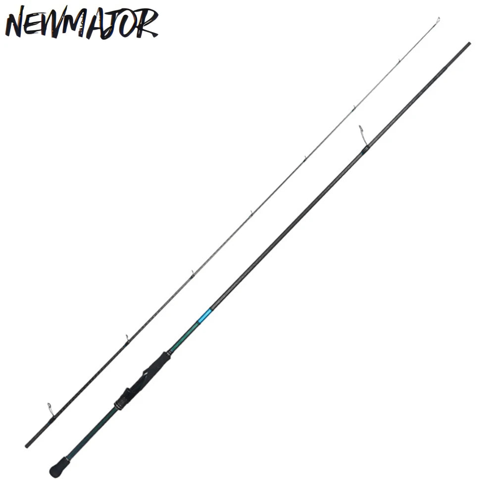Lurekiller 2.28m-2.59m 2 Section Fast Carbon Rod for Sea Fishing for Saltwater & Lake/River Target Spinning Casting Techniques