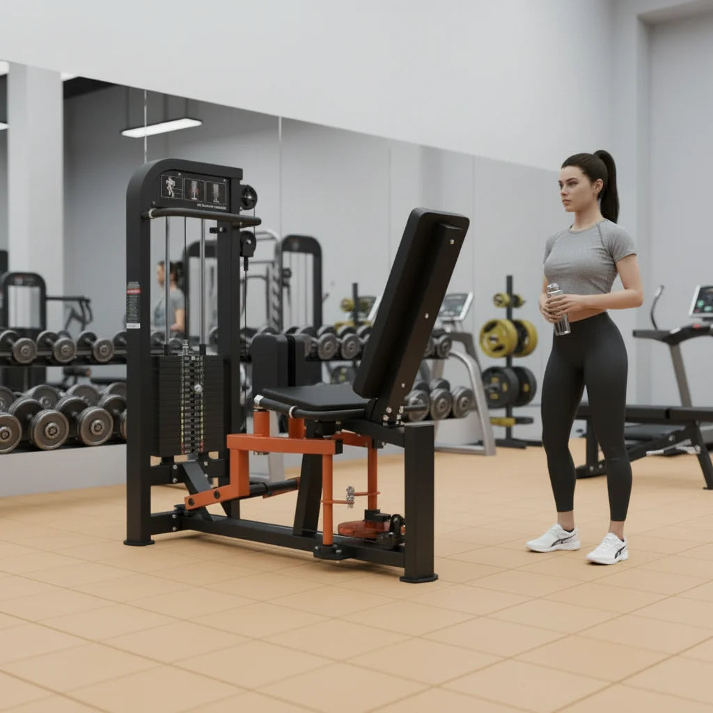 Cheernin Inner Outer Thigh Glute Trainer Gym Equipment Commercial 2 in 1 Adductor Abductor Machine