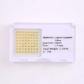 VOAINO 1.9 mm 2.53 Cts 64 Piece Melee Colored Round Yellow Sapphire Gemstones Beads for Jewellery Making