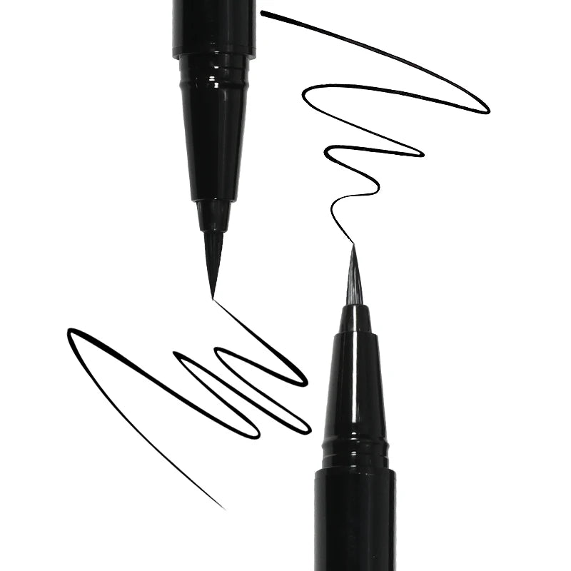 OCHAIN Private Label Brush Tip Eyeliner Waterproof Liquid Black Eyeliner Pencil Private Label Straight Liquid Eyeliner
