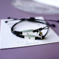 Factory Wholesale Stainless Steel Bracelet Sun and Moon Magnet Attracting Couple Bracelet Hand Rope Jewelry Bangle