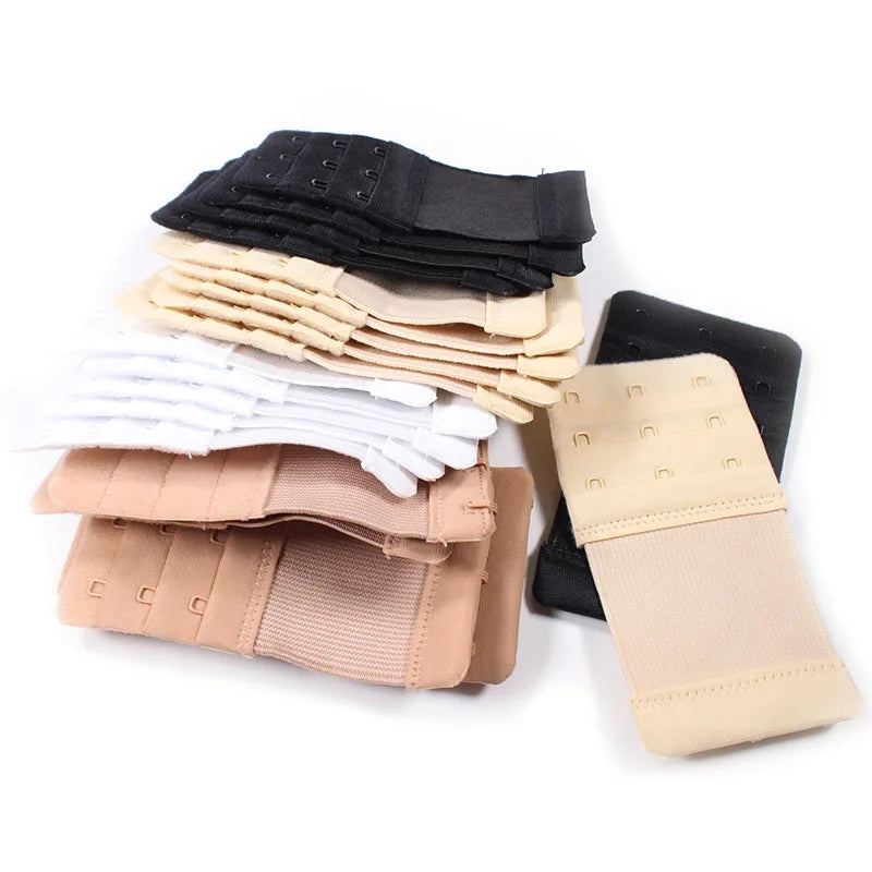 High Quality Ultra Soft Elastic Bra Extender Garment Polyester Nylon Bra Strap Extension for Underwear Swimwear