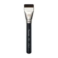 Custom Silver Kabuki Pro Mask Foundation Liquid Powder Makeup Brush Aluminum Handle Facial Concealer Brush Flat Makeup Brush