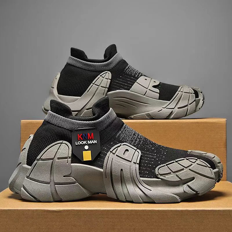 Breathable Leisure Fashionable Walking Style Footwear Soft Chaussure Homme Lightweight Sport Men's Sneakers