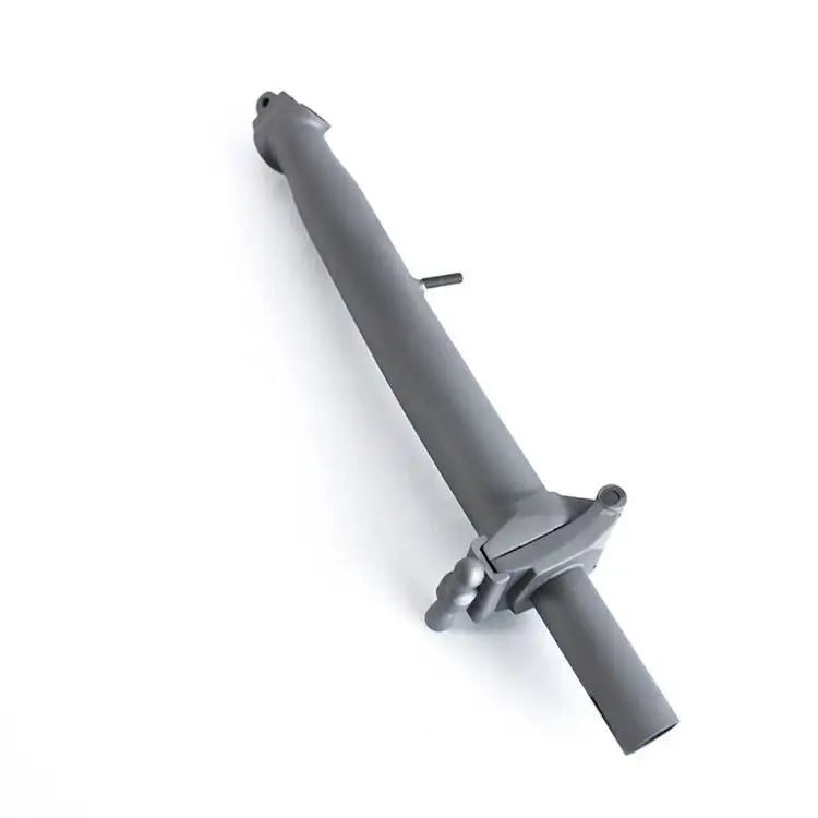 Matte Surface Titanium Folding Bike Handlebar Quill Stem S Type 34.9mm OD 350mm Length Custom Colors Available OEM Service